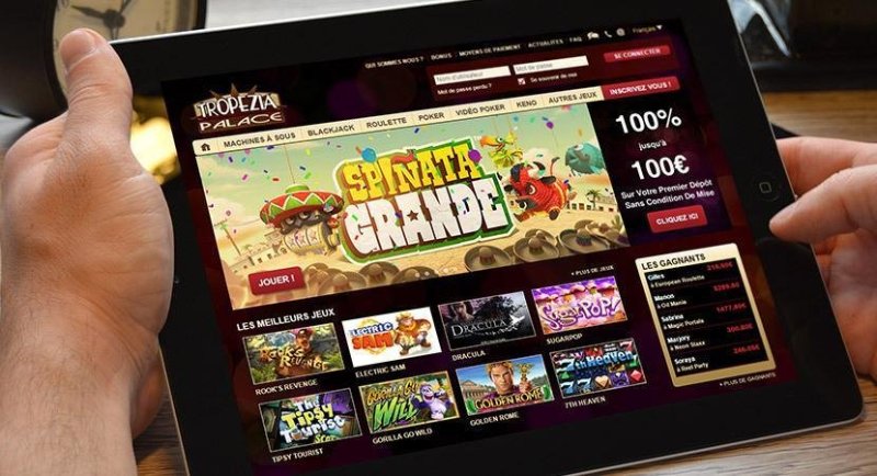 tropezia palace casino tablette